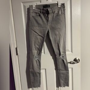 Express light grey ankle leggings size 6